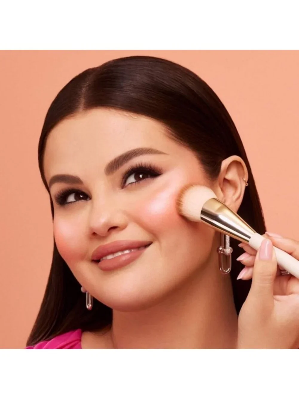 Luminous Terracotta Powder Blush - Soft Pinch Formula, Long-Lasting Color, 0.098
